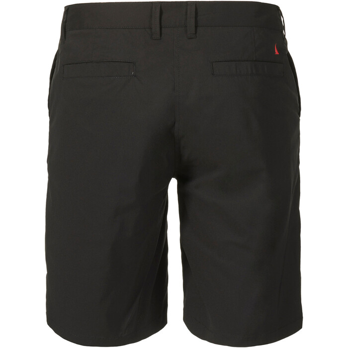 2024 Musto Hombres Rib Fast Dry Pantalones Cortos De Vela 82424 - Black